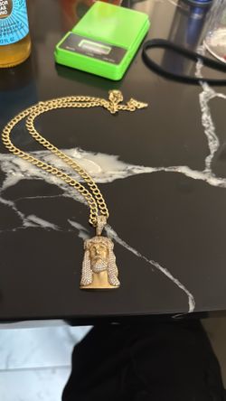 14k gold chain set 30.89 grams