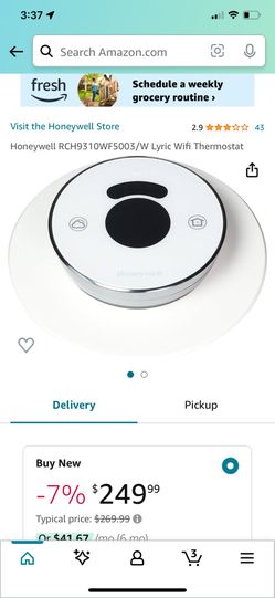 Lyric Round The Round Smart Thermostat Honeywell Lyric Round WiFi - Main Image