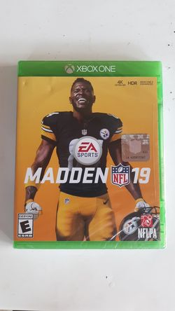 MADDEN NFL 19 - Microsoft XBOX One 4K Ultra HD HDR Enhanced Football SPORTS NEW
