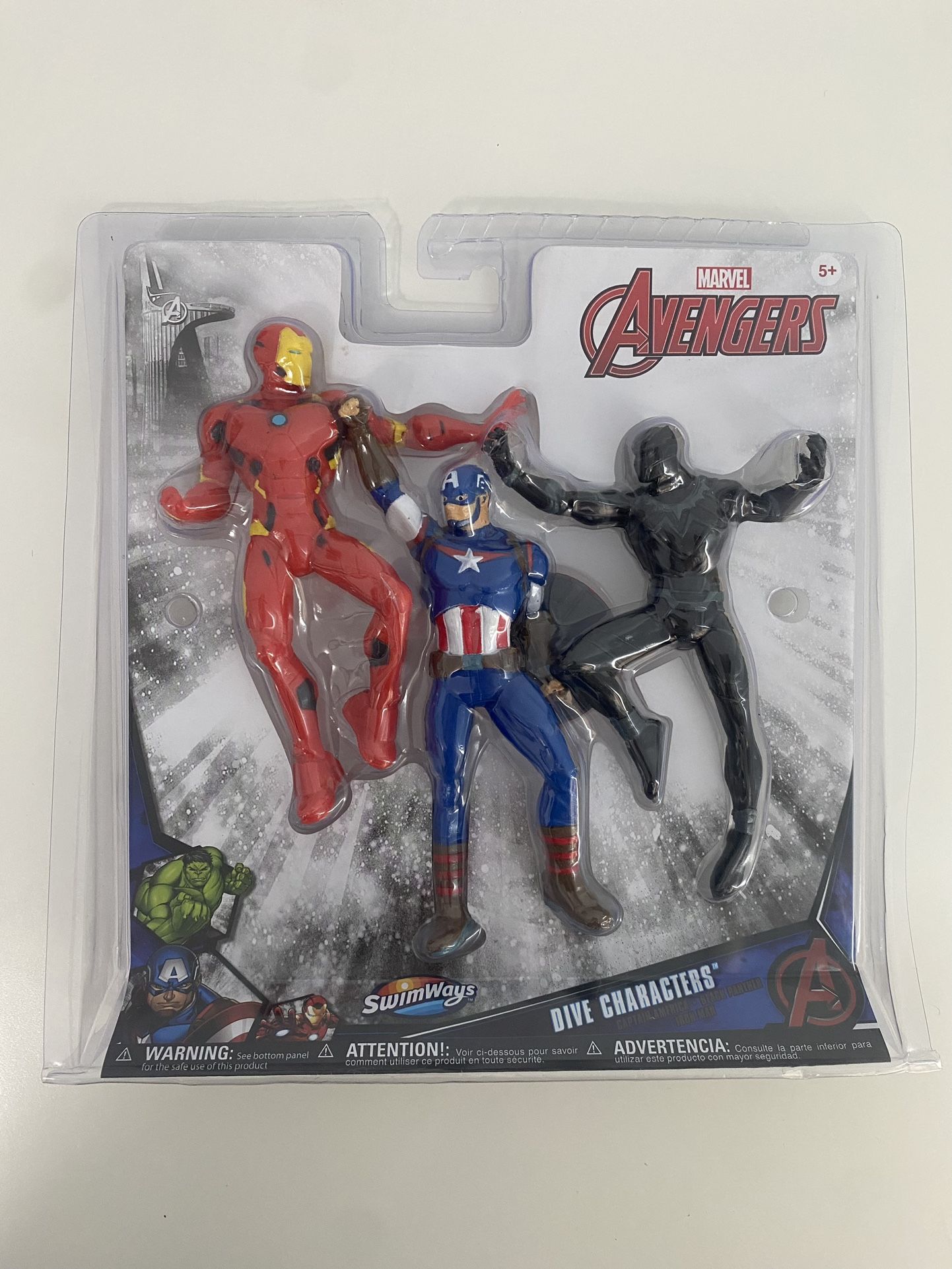 Swimways Marvel Avenger Dove Characters, Pack Of 3 Diving Toys