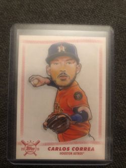 2018 TOPPS CARLOS CORREA HOUSTON ASTROS
