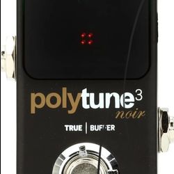 TC Electronic PolyTune 3 Noir Mini Polyphonic Tuning Pedal BRAND 