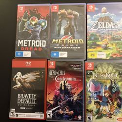 6 Nintendo Switch Bundle