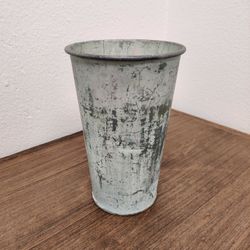 Vintage/Rustic Aged Unbranded Herb/Flower Pot