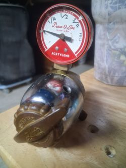 Vintage Lindo  Prest o Lite acetylene Regulator