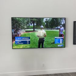 75in Samsung QLED 4K with Mount