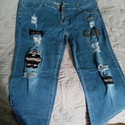 Brand New Young Male / Adult Stretch Denim Skinny Jeans