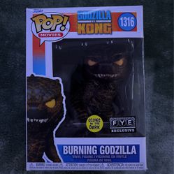 Burning Godzilla Funko Pop (Glow In The Dark)