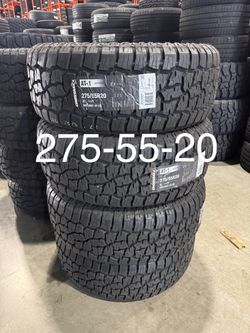 4 new 275-55-20 at