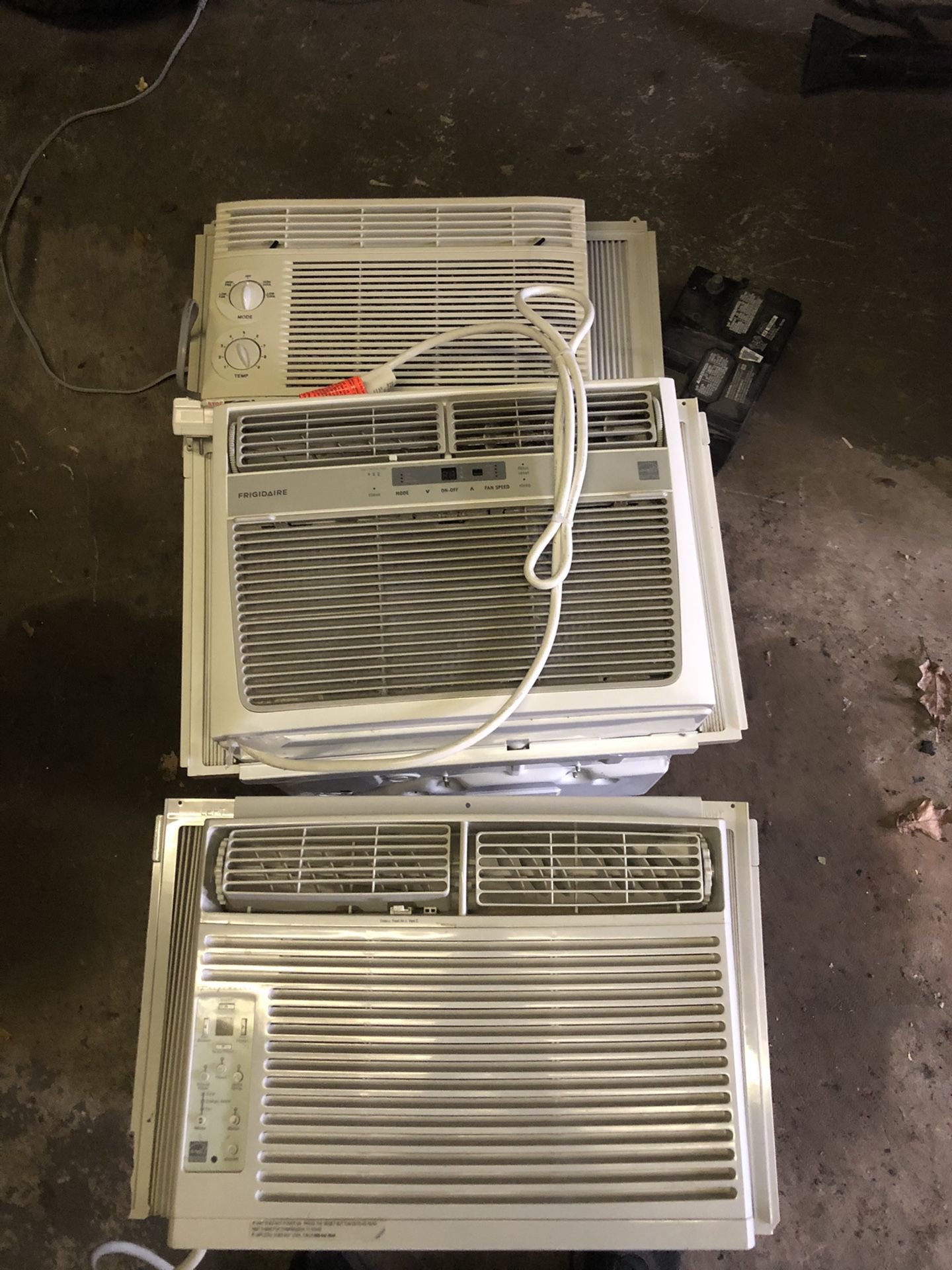3 air conditioners