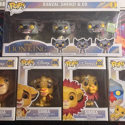 The lion king Funko Pop bundle