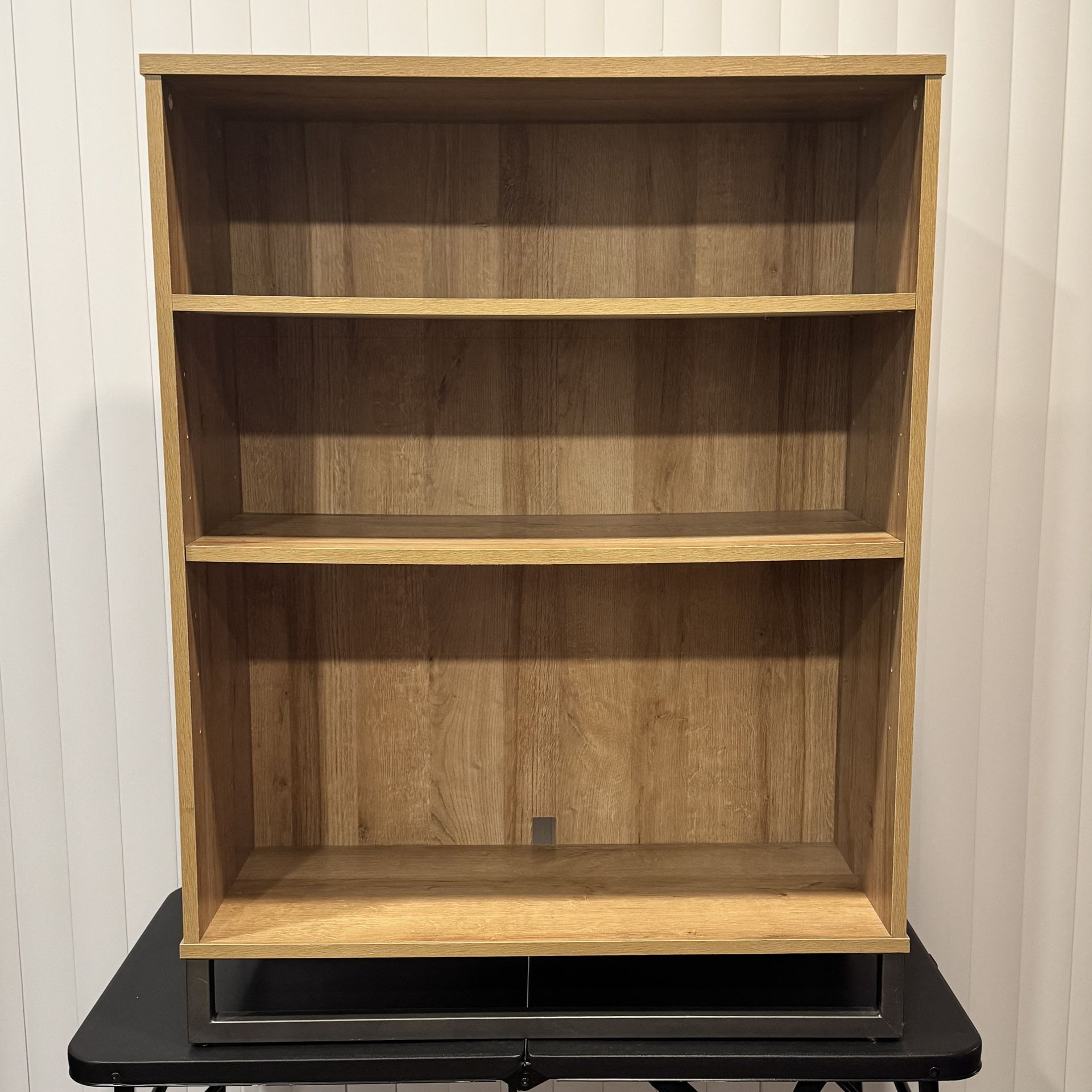 3 Tier Bookshelf with Adjustable Shelving