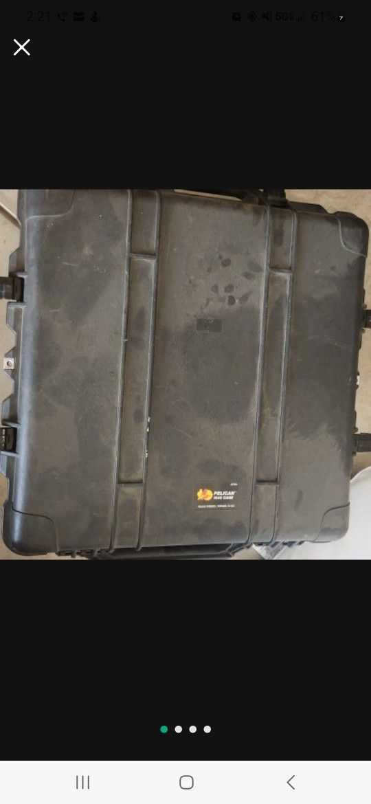 Pelican Waterproof Rolling Case