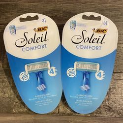 Bic Soleil Bella Razors $3.50 Each