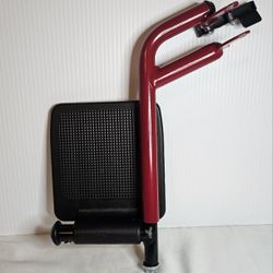 Drive Transport Chair LEFT Foot Rest - Red