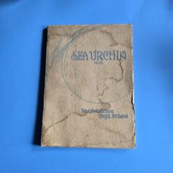 1935 Pacific Grove High School, Sea Urchin Yearbook