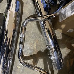 2021 Road Glide Handle bars and muffler Parts