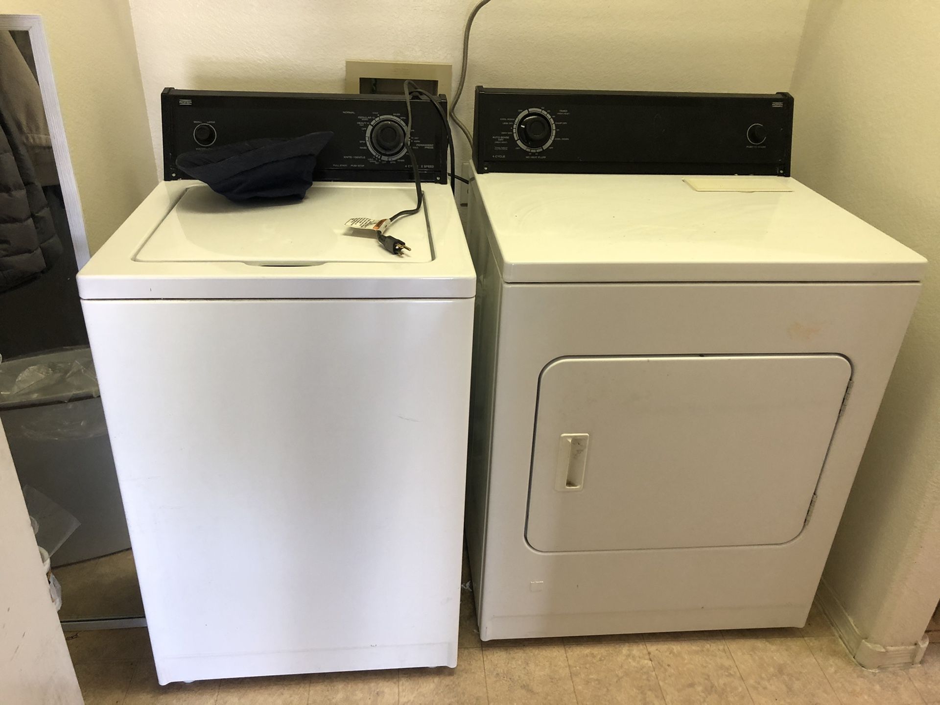 Roper washer and gas dryer! Both working great