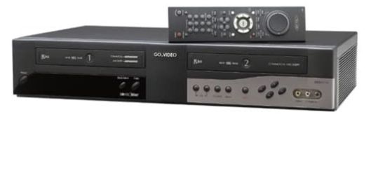 GoVideo DDV3110 Dual Deck VCR Go-Video