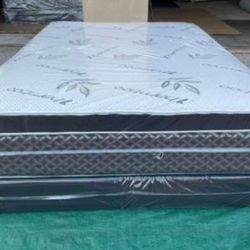 NEW mattress pillowtap queen