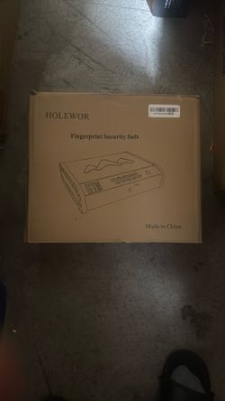 Holewor Biometric Fingerprint Security Safe
