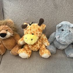 Safari Plushes 