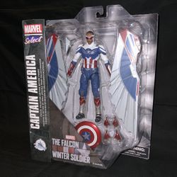Marvel Select Captain America ( Disney Exclusive )