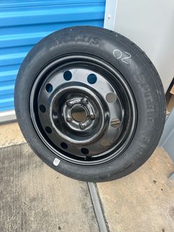 Maxxis Spare Tire on Steel Wheel