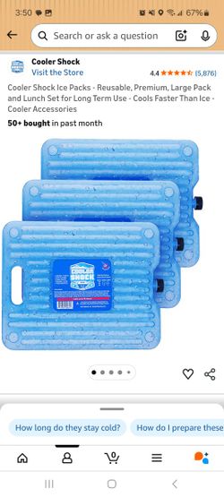 Cooler Ice Packs