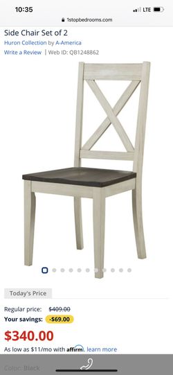 Brand new 3 sets of 2 chairs each!! $420 for all 6 chairs 🪑🤩