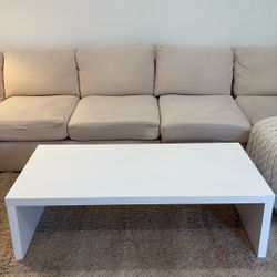 White Coffee Table 