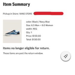 Navy Blue Pearlized Vans