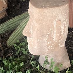 Easter Island Garden Head