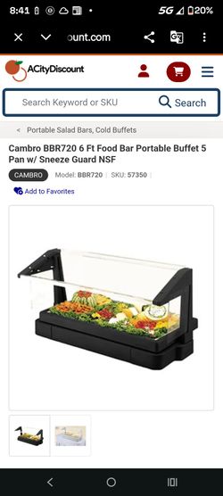 Cambro buffet