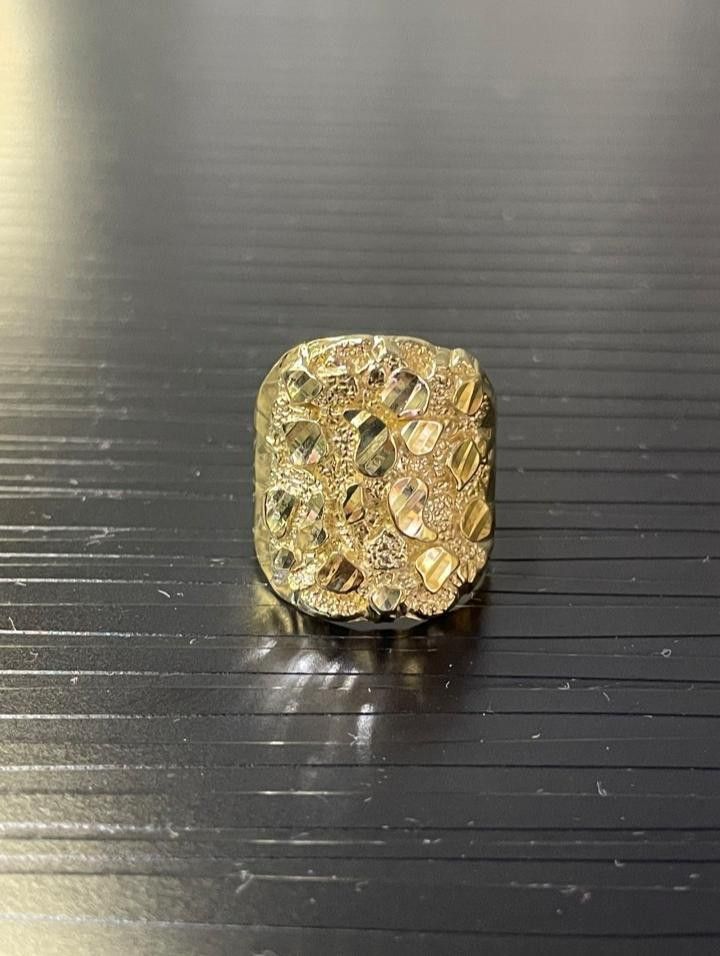 Gold Nugget Ring