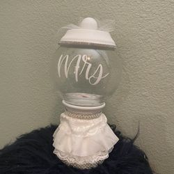 Candy/tip Jar For Wedding 