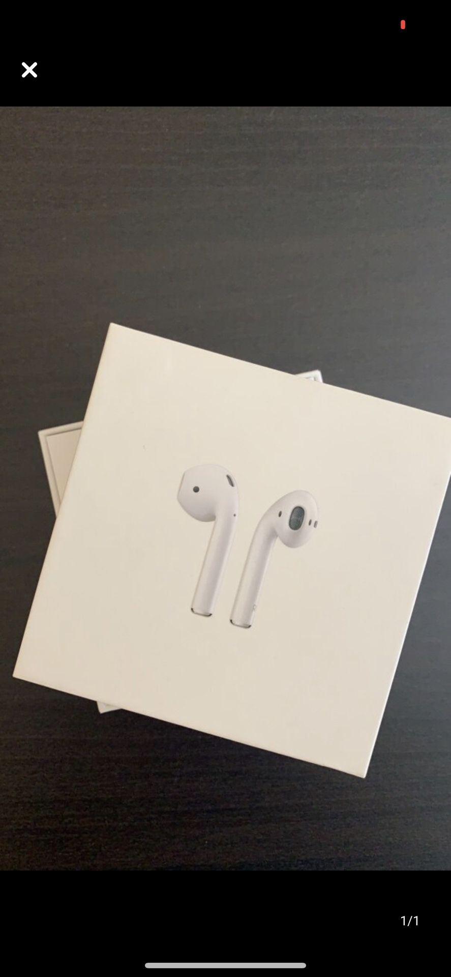 AirPods in box