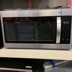 Whirlpool Over The Range Microwave With Sensor Cooking 