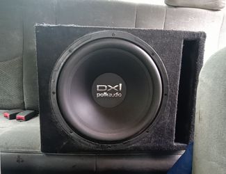 Skar 800 watt amp and 12" subwoofer