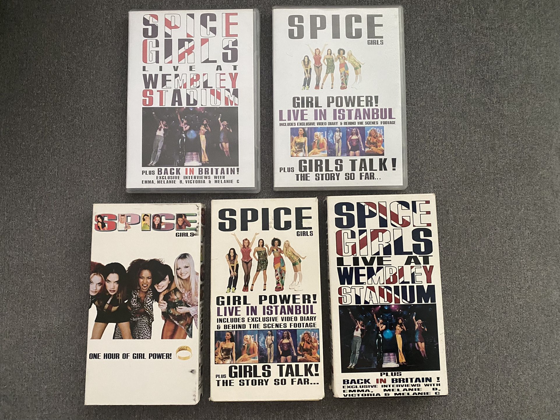 Spice Girls DVD/VHS Collection