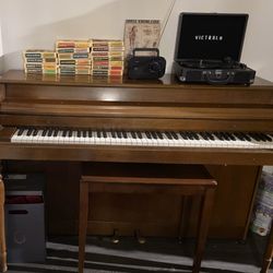 FREE Vintage Upright Piano + Bench