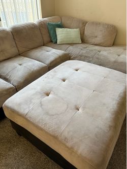Couch and Ottoman