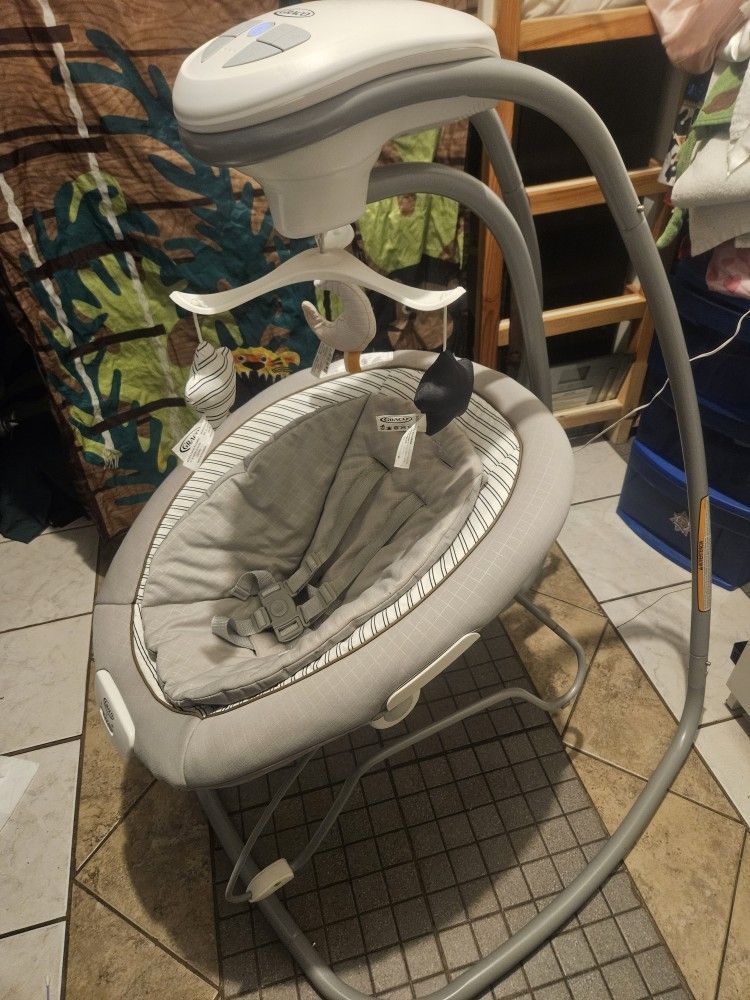 Graco Swing Bouncer Clean