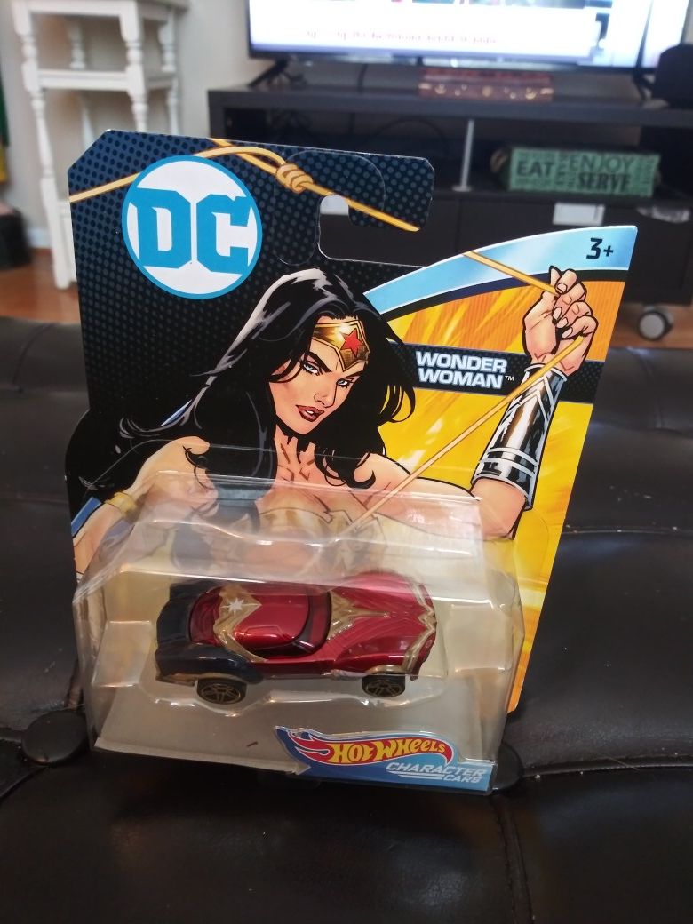 DC Wonder Woman Hot Wheels car