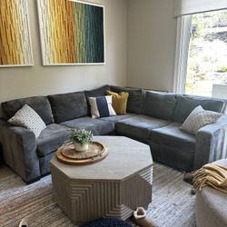 Chenille couch