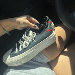Cherry Platform Converse