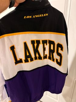 New X-Large Los Angeles Lakers Windbreaker Jacket