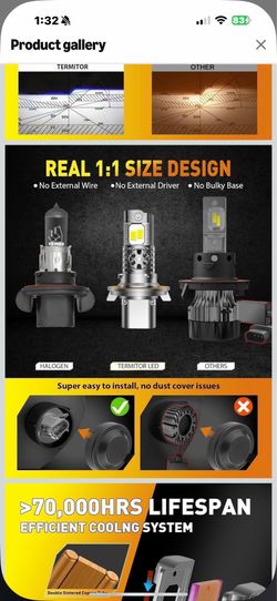 H13 Led lights
