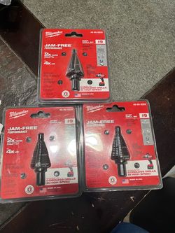 Milwaukee #9 Step Drill Bit 48-89-9209 – Lot of 3