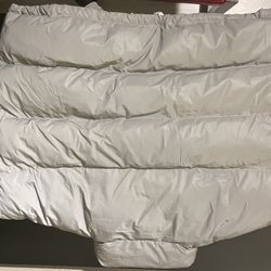 Reflective, puffer jacket